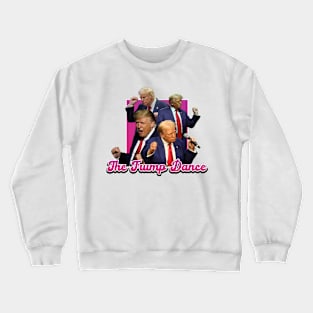 retro vintage / trump dance Crewneck Sweatshirt